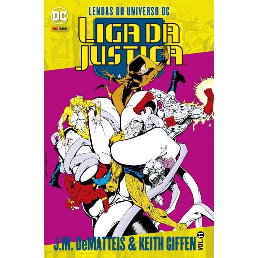 Livro Liga Da Justiça Vol. 11: Lendas Do Universo Dc