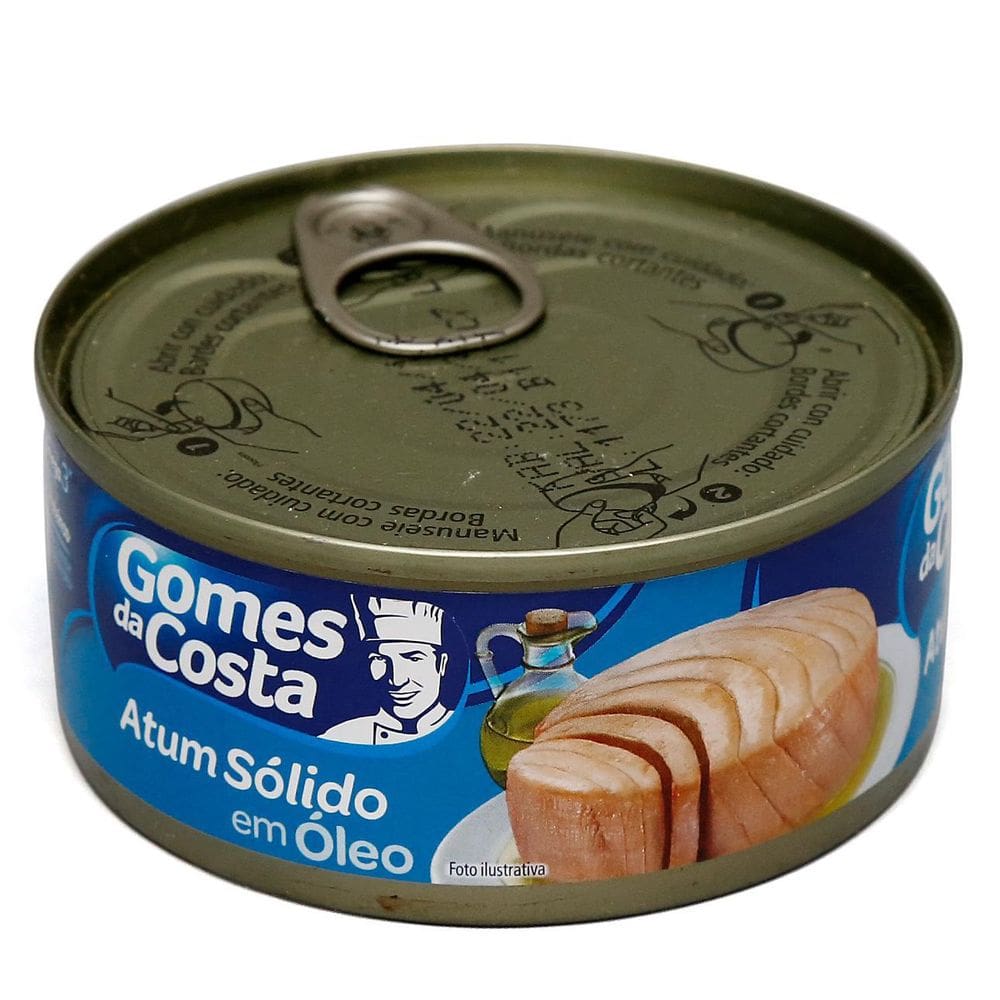 Atum Sólido Em Óleo Gomes Da Costa  170G