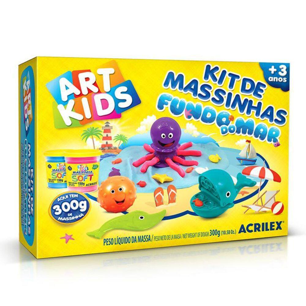 Kit De Massinhas Aprendendo As Horas