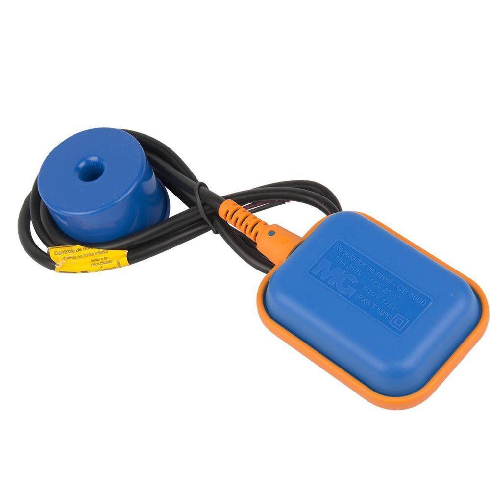 Chave de Nível Boia CB-2001 15A IP X8 1,50m Bivolt