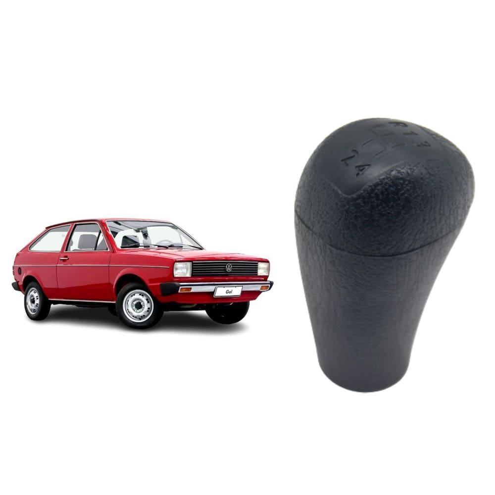 Bola Cambio Manopla Preta Gol 1987-1994 4 Marchas