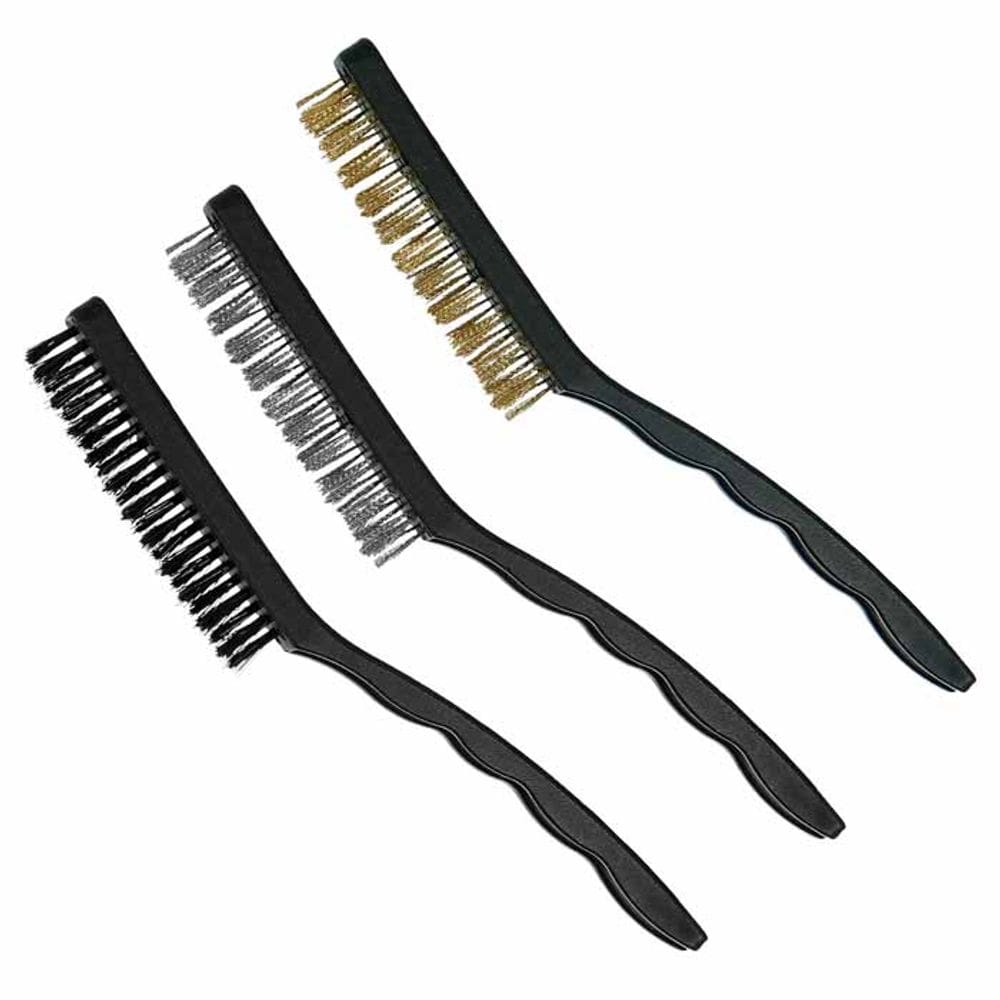 Escovas de Limpeza 123 Útil - Latão, Aço Inoxidável, Nylon