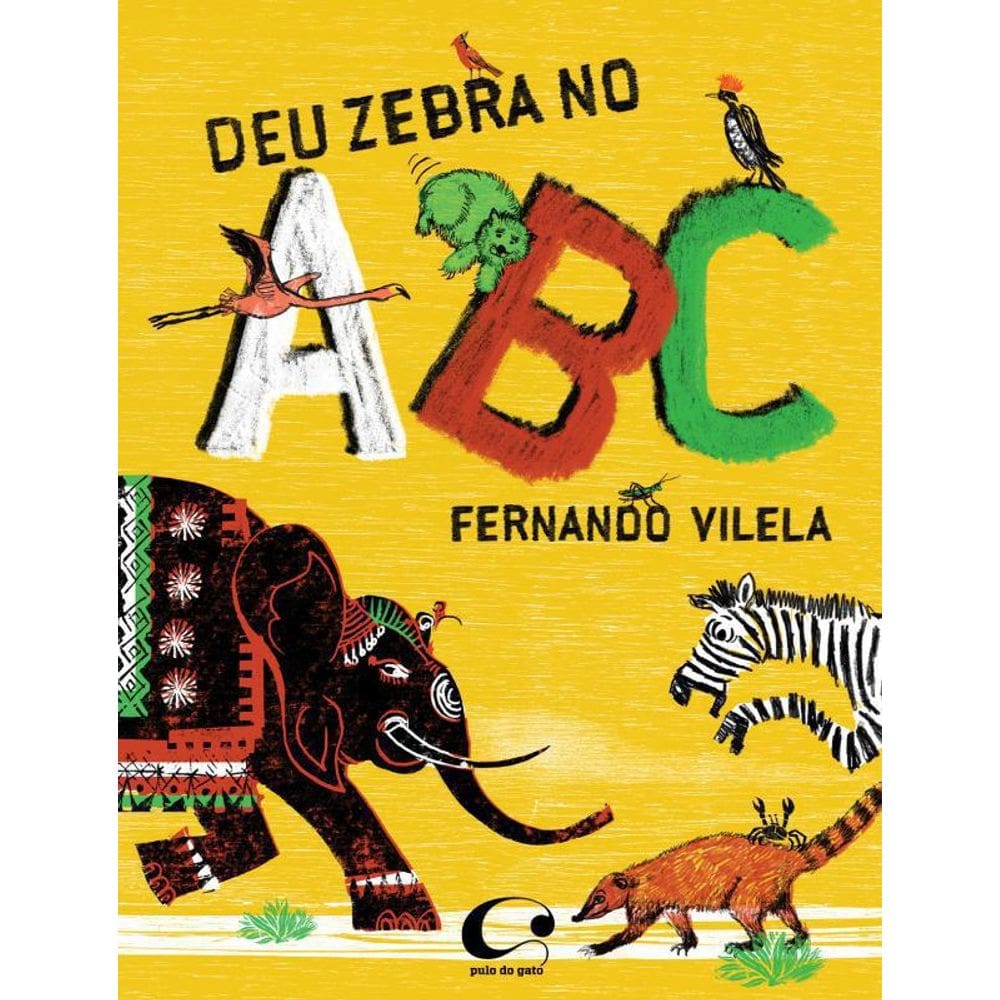 Livro Deu Zebra No Abc