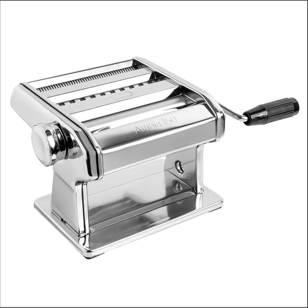 Máquina Macarrão Marcato Ampia 150  Massa Fresca Caseira Italiana Fettuccini Tagliolini Lasanha Importada da Itália