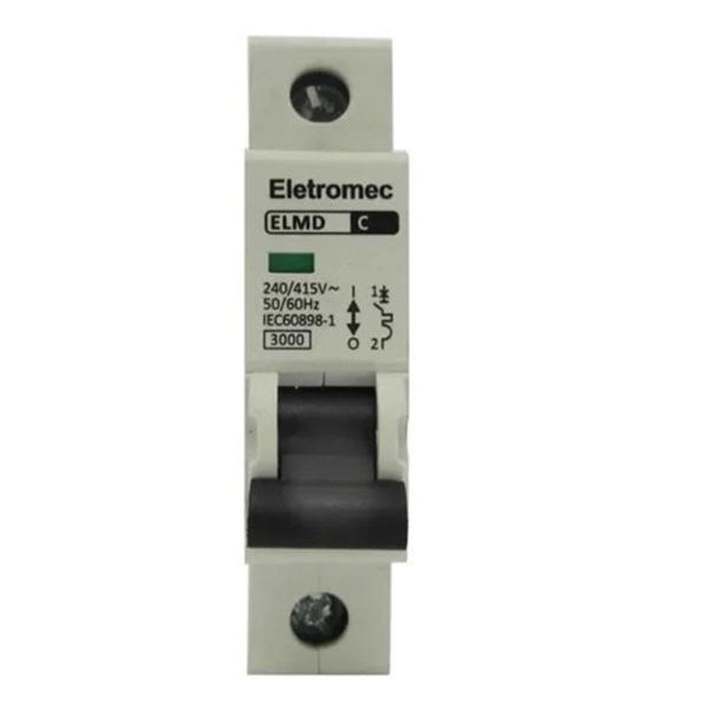 Disjuntor Eletromec 50A Monopolar Tipo C 127/220V