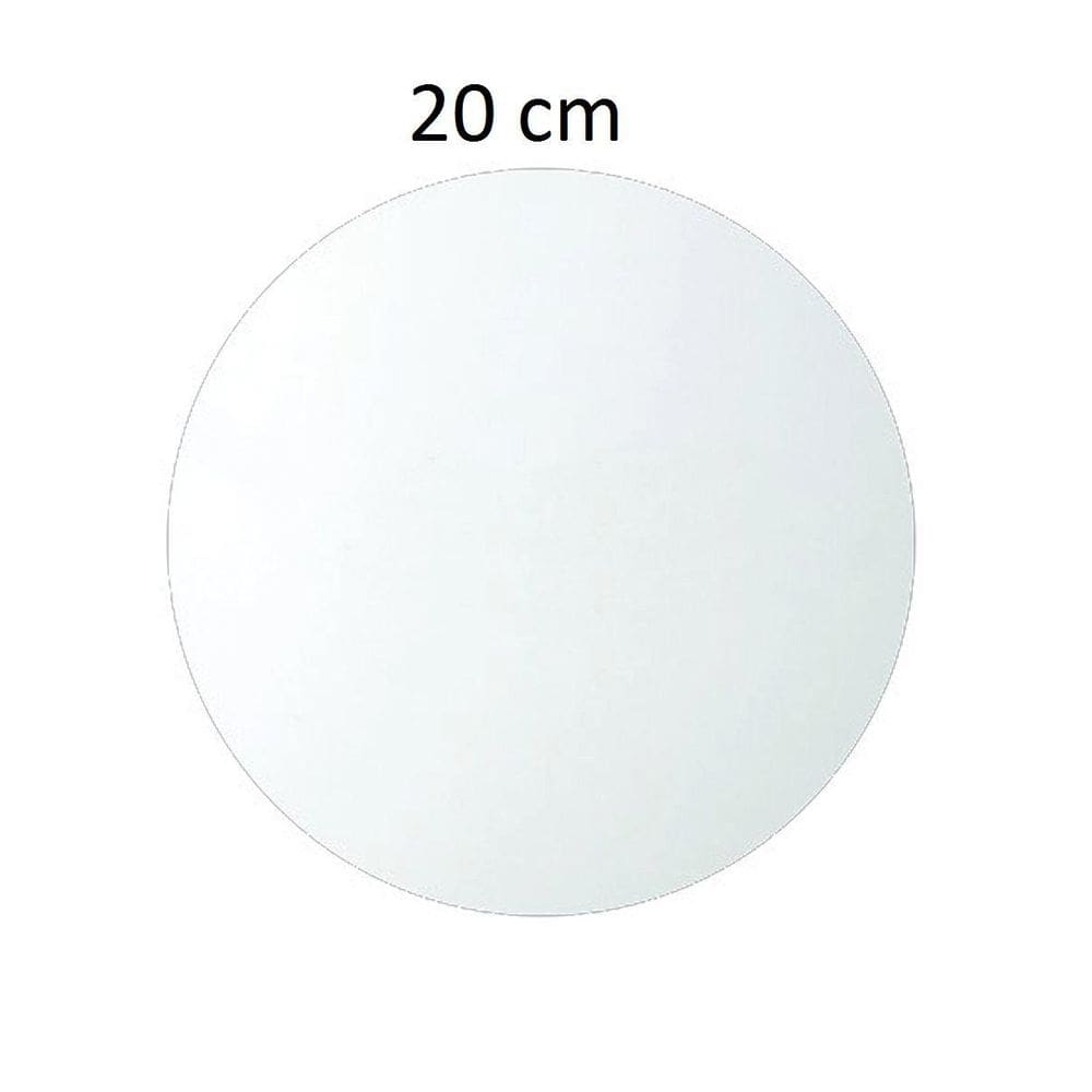 Tábua Branca Redonda 20Cm Algo Mais