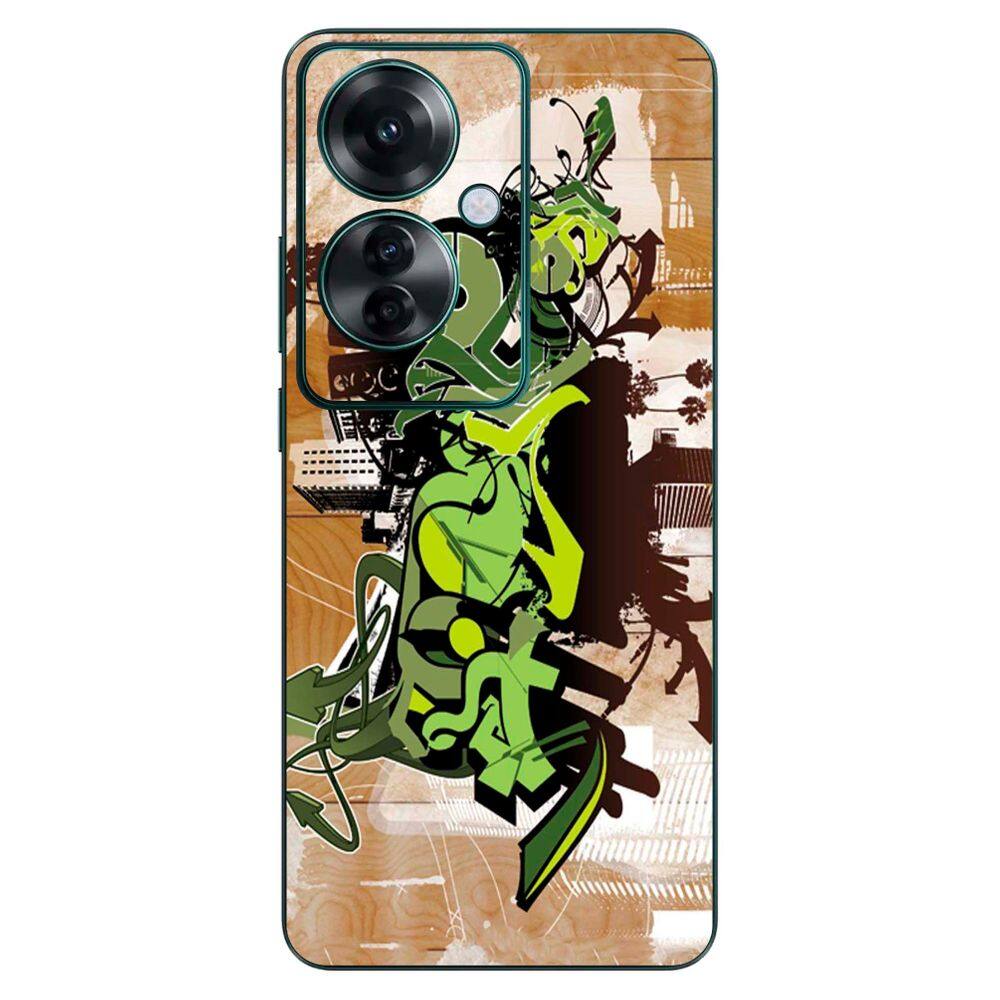 Capa Adesivo Skin072 Verso Para OPPO Reno11 F