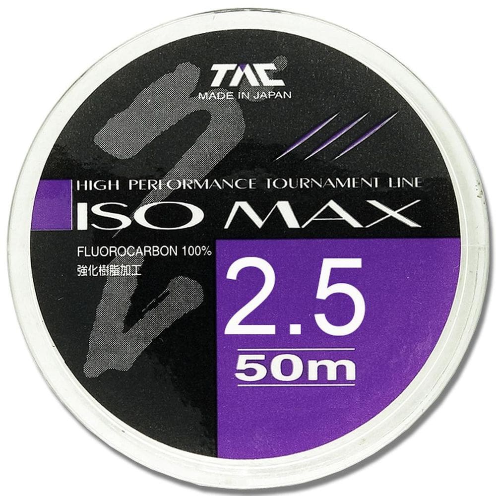 Linha Líder Fluor Carbon Tac Iso Max 10Lb - 0.275Mm - 50M