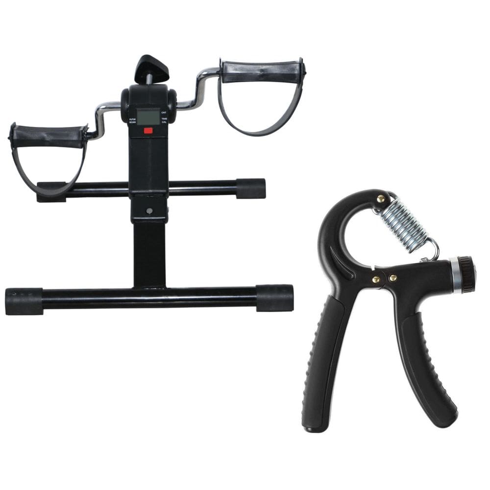 Mini Bike Ergométrica Com Monitor Lcd + Handgrip - Odin Fit