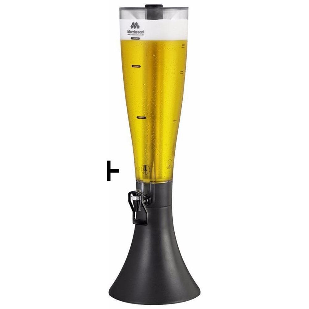 Kit 2 Torre De Chopp 3,5 Litros + Refil Extra Marchesoni