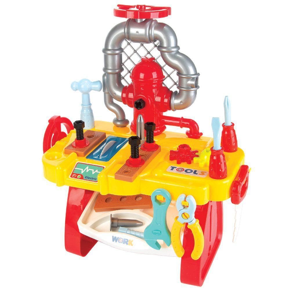 Mesa de Ferramentas Infantil Fenix Hidráulica - 34 Peças