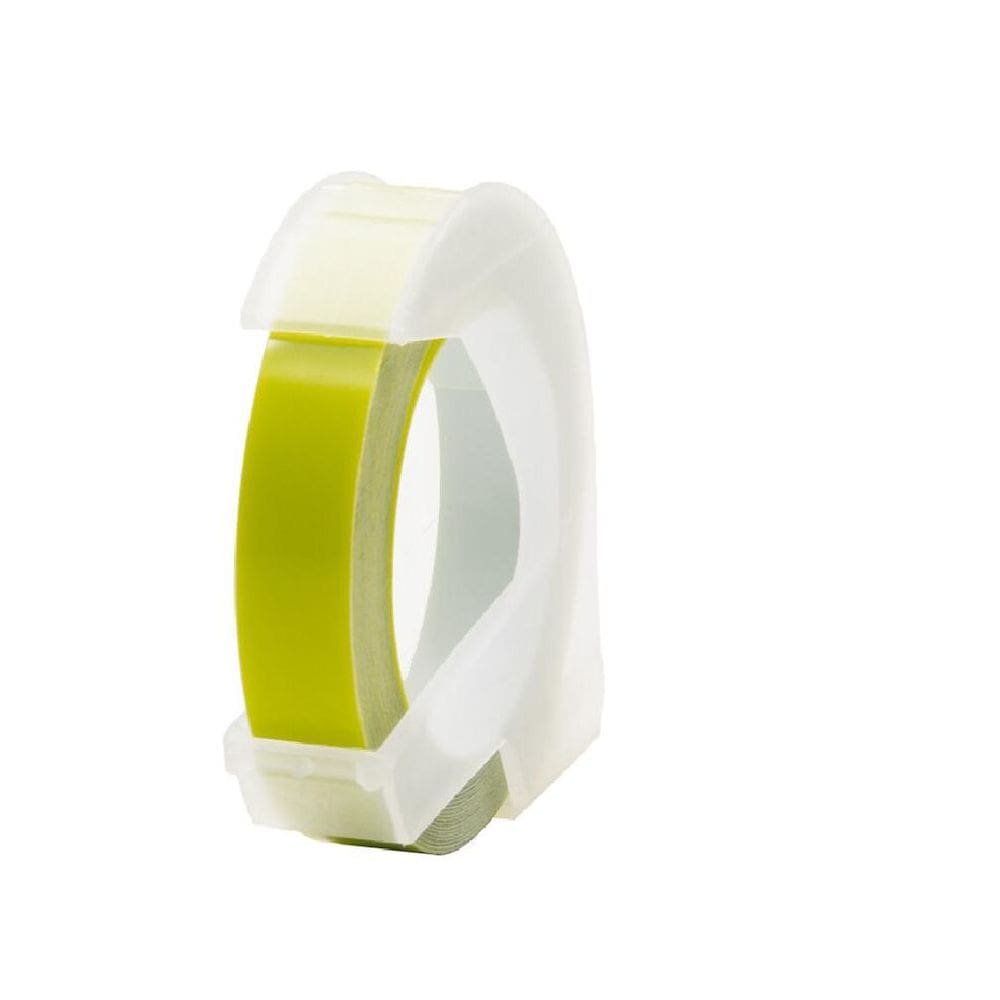 Fita Vinil Verde Oliva Aplicável Dymo Manual 6Mm 3Dog15