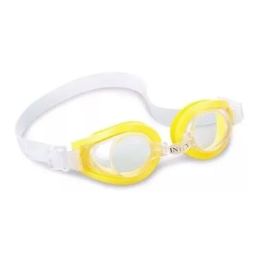 Óculos Natação Infantil Aquaflow Play Intex Amarelo - 55602