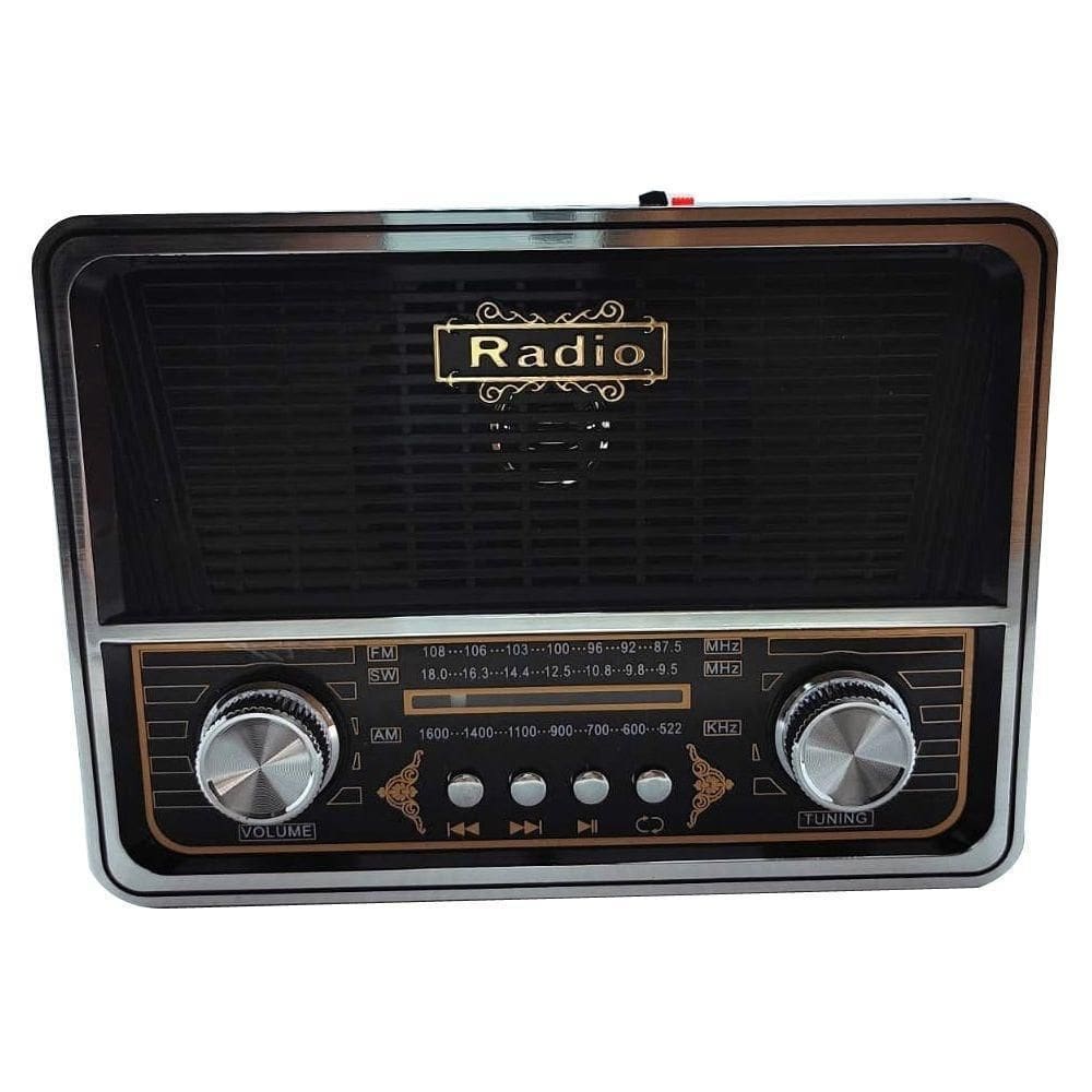 Rádio Livstar Cnn-3320Bt Am/Fm/Sw 3W Preto