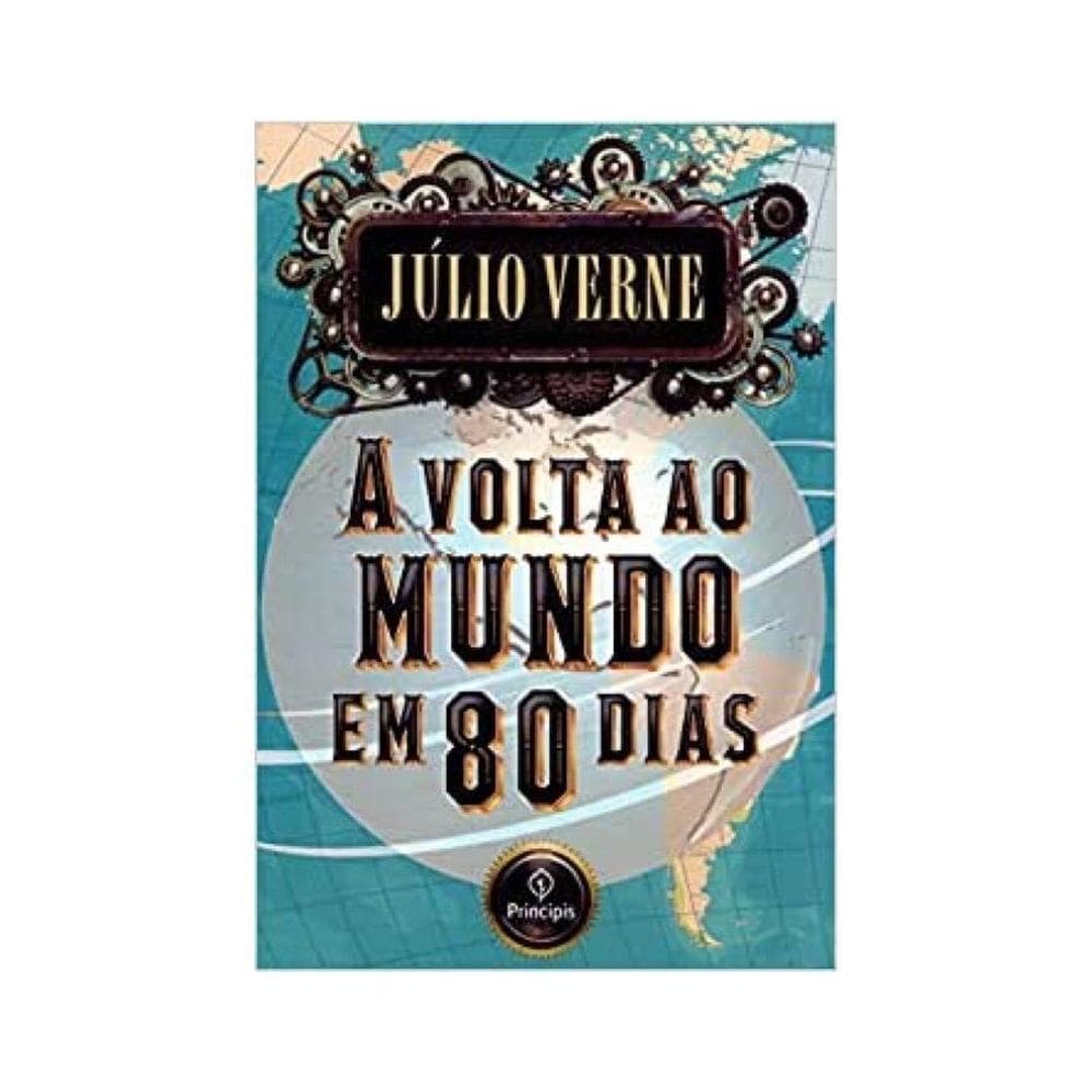 Livro A Volta Ao Mundo Em 80 Dias