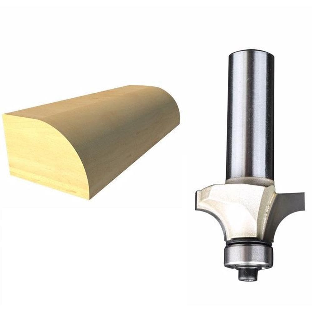 Fresa Quebra Canto Arredonda Canto Com Rolamento 6Mm X 1/4