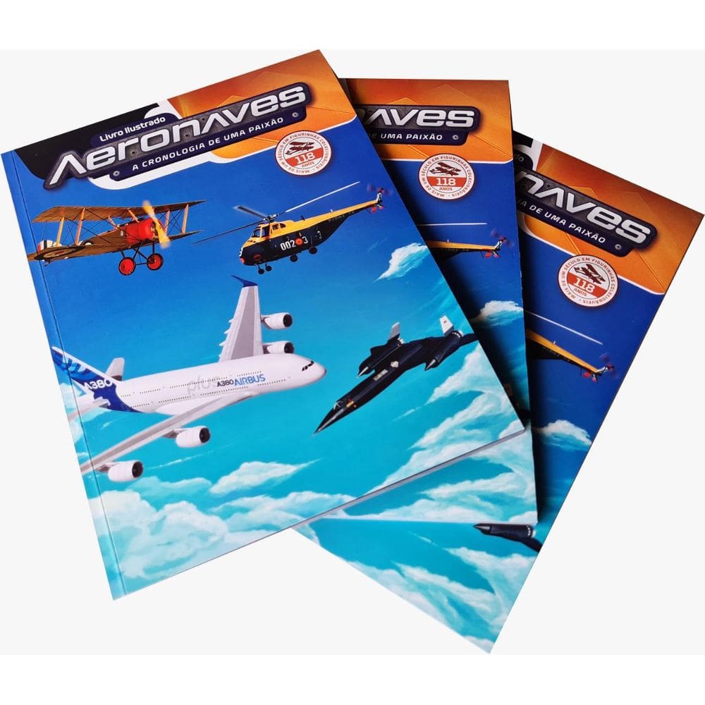 Álbum De Figurinhas Da Aviação