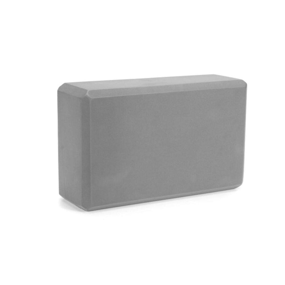 Tijolo De Eva Para Exercícios De Yoga Pilates 23X15Cm Cinza