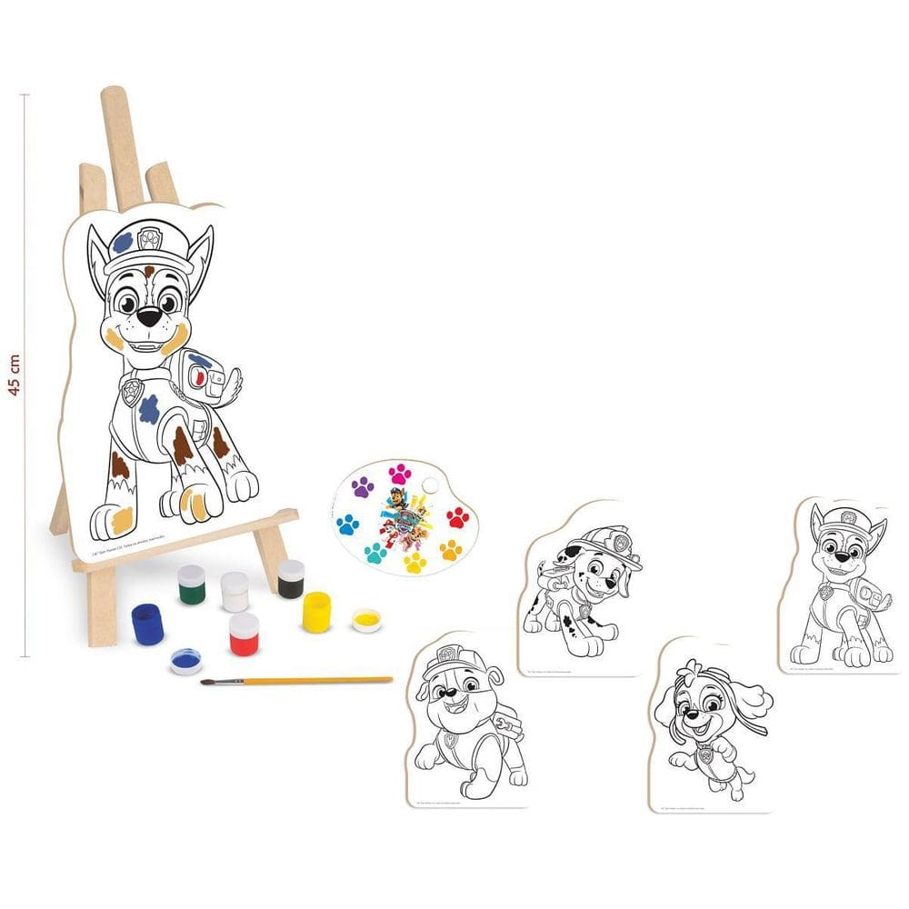 Kit De Pintura Infantil Patrulha Canina Paw Patrol Nig 680
