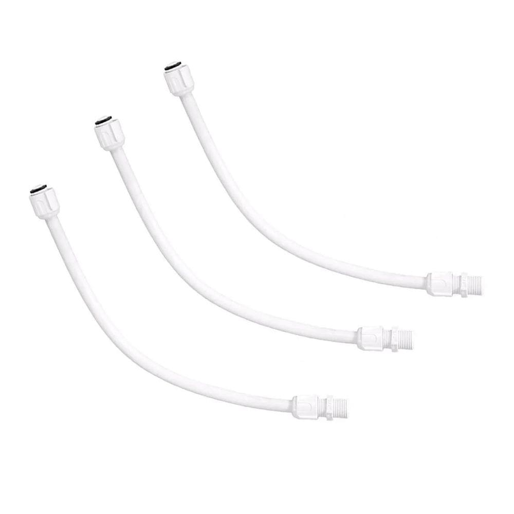 Kit 3 Un Engate Flexível 1/2 X 40Cm Água Fria Pvc Tigre