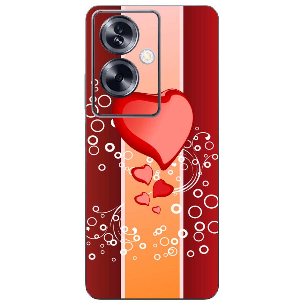 Capa Adesivo Skin372 Verso Para OPPO A79 5G