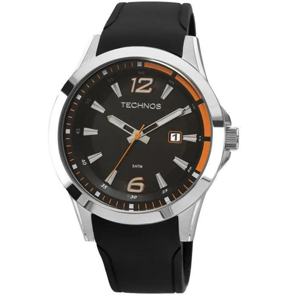 Relógio Masculino Technos 2115Kqb/8L Aço Inox Prova d`Água
