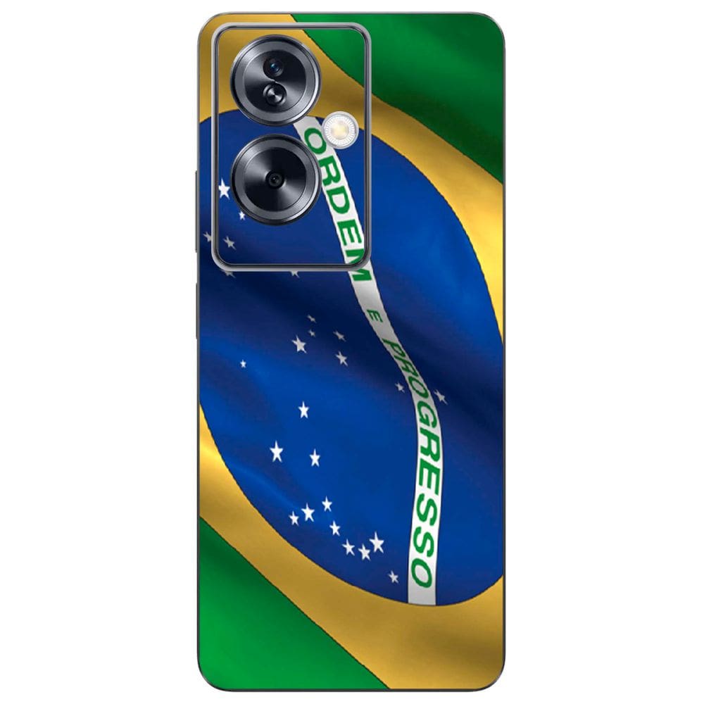 Capa Adesivo Skin628 Verso Para OPPO A79 5G
