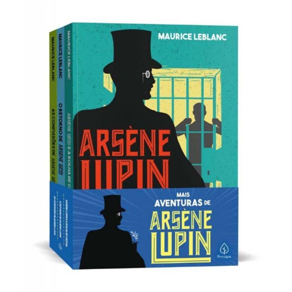 Mais Aventuras De Arsene Lupin - Kit Com 3 Livros