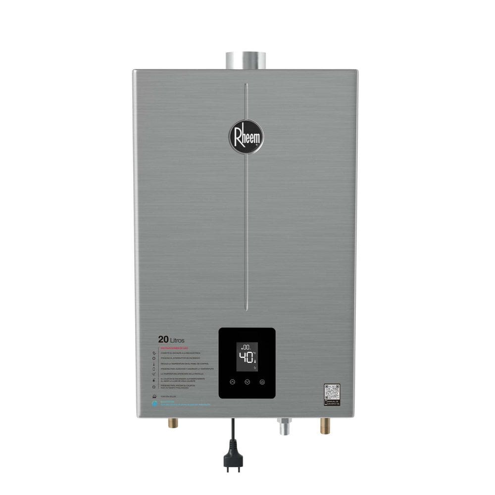 Aquecedor a Gás Rheem 20L - Painel Digital