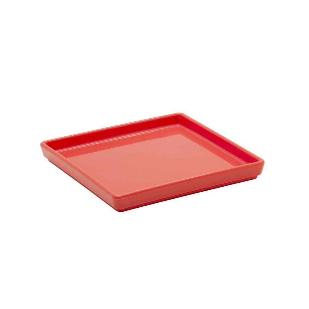 Prato Square Vemplast 13,5X13,5 Polipropileno Coral