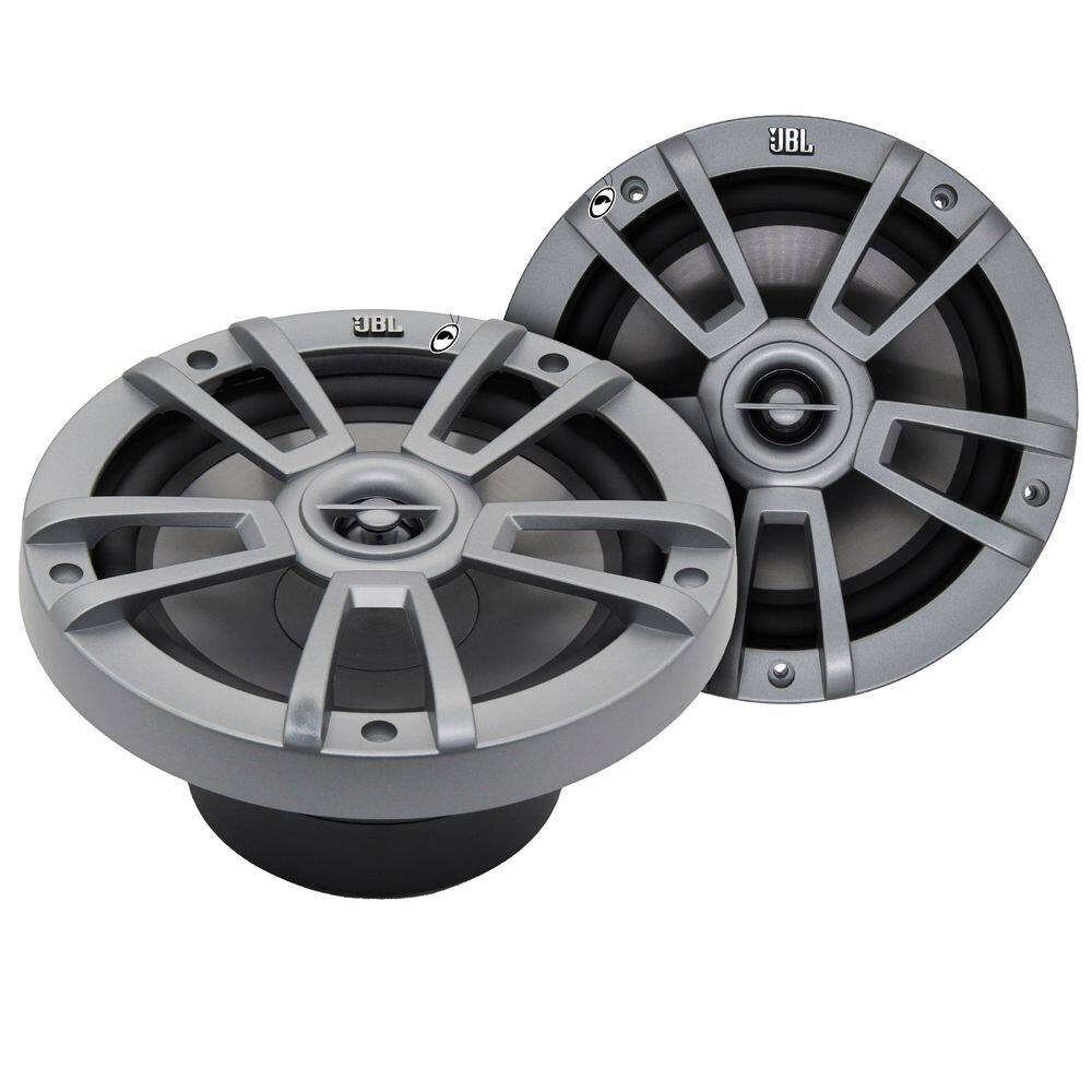 Par Alto Falante Marítimo JBL Cinza 8" Polegadas Stage Marine 250W RMS