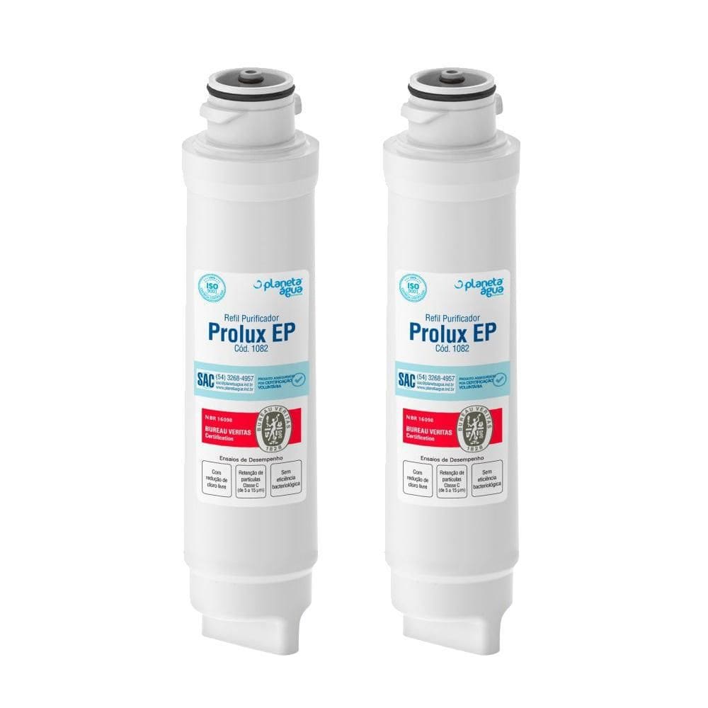 Kit 2 Unidades Refil Filtro Planeta Água Prolux Ep1082