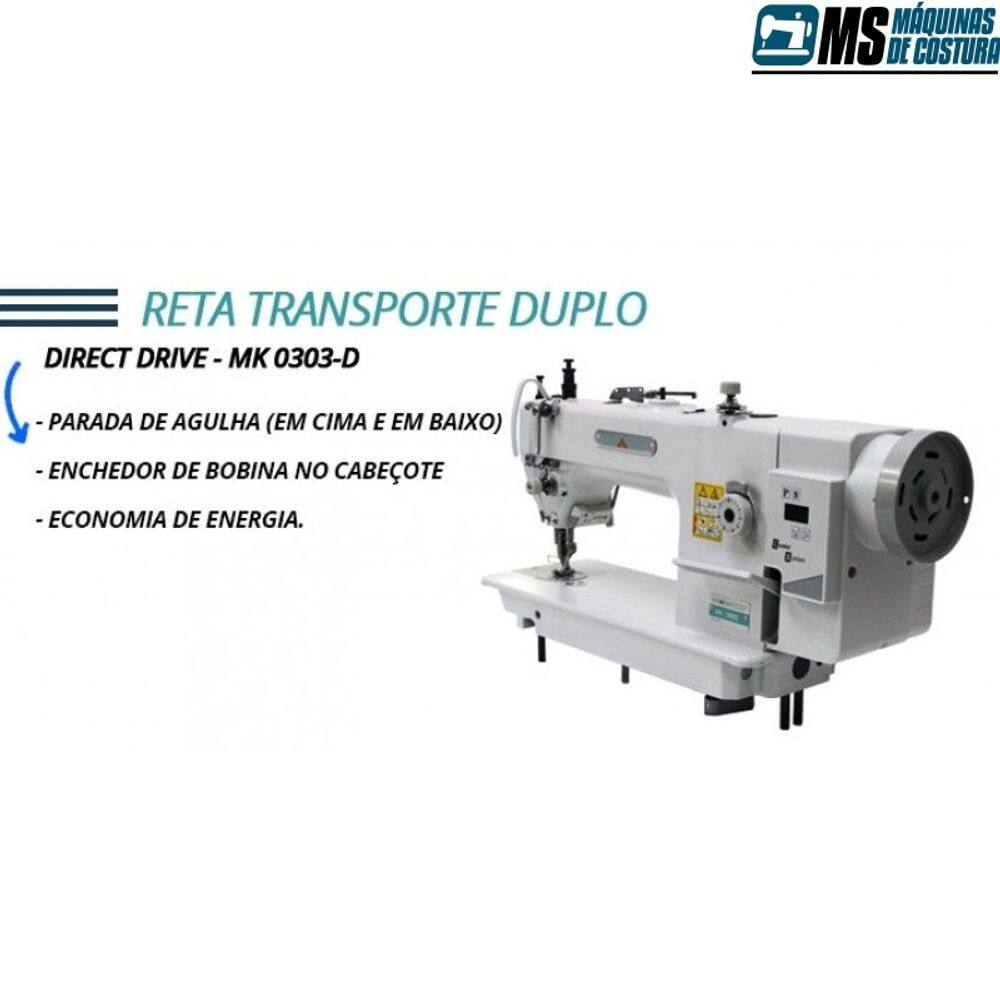Transporte Duplo Direc Drive, 2000 ppm, Megamak Completa