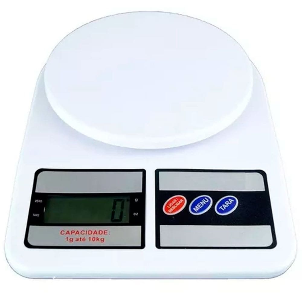 Balança Digital de Cozinha Alta Precisão Até 10 kg
