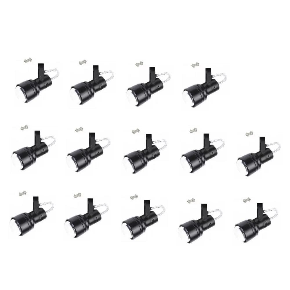 Kit 14 Spot Trilho Perfilado Eletro calha Par20 Bulbo OL4