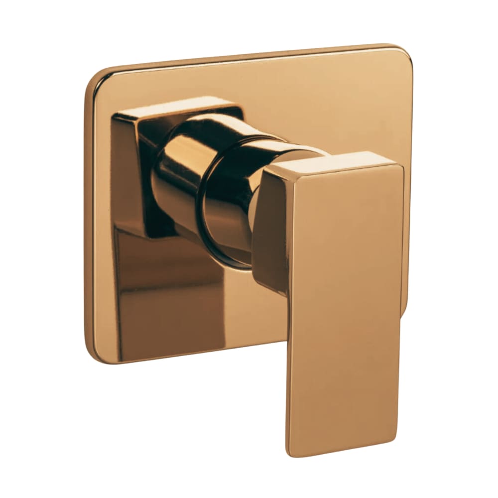 Acabamento Registro Monocomando RoseGold Chuveiro Base Docol