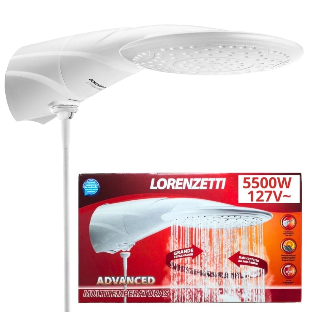 Ducha Advanced Lorenzetti 5500w 127v