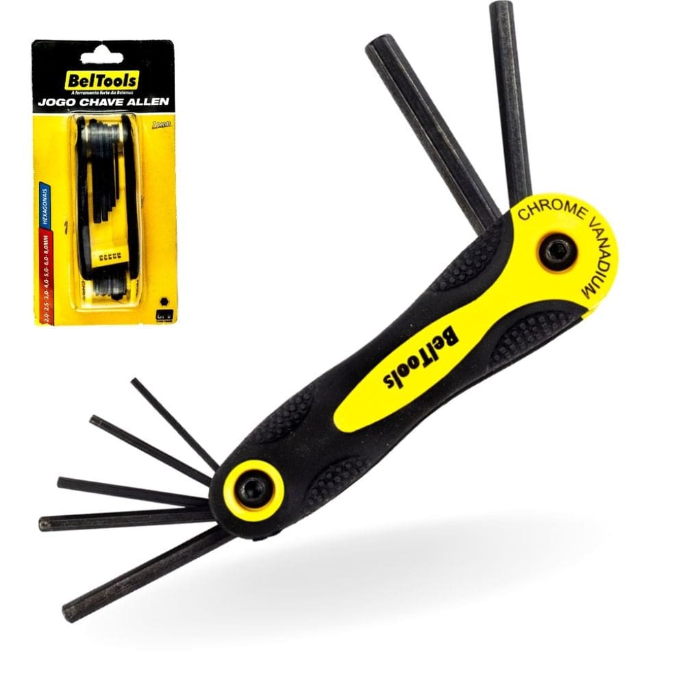 Chave Allen 7 Peças De 2 A 8Mm Beltools