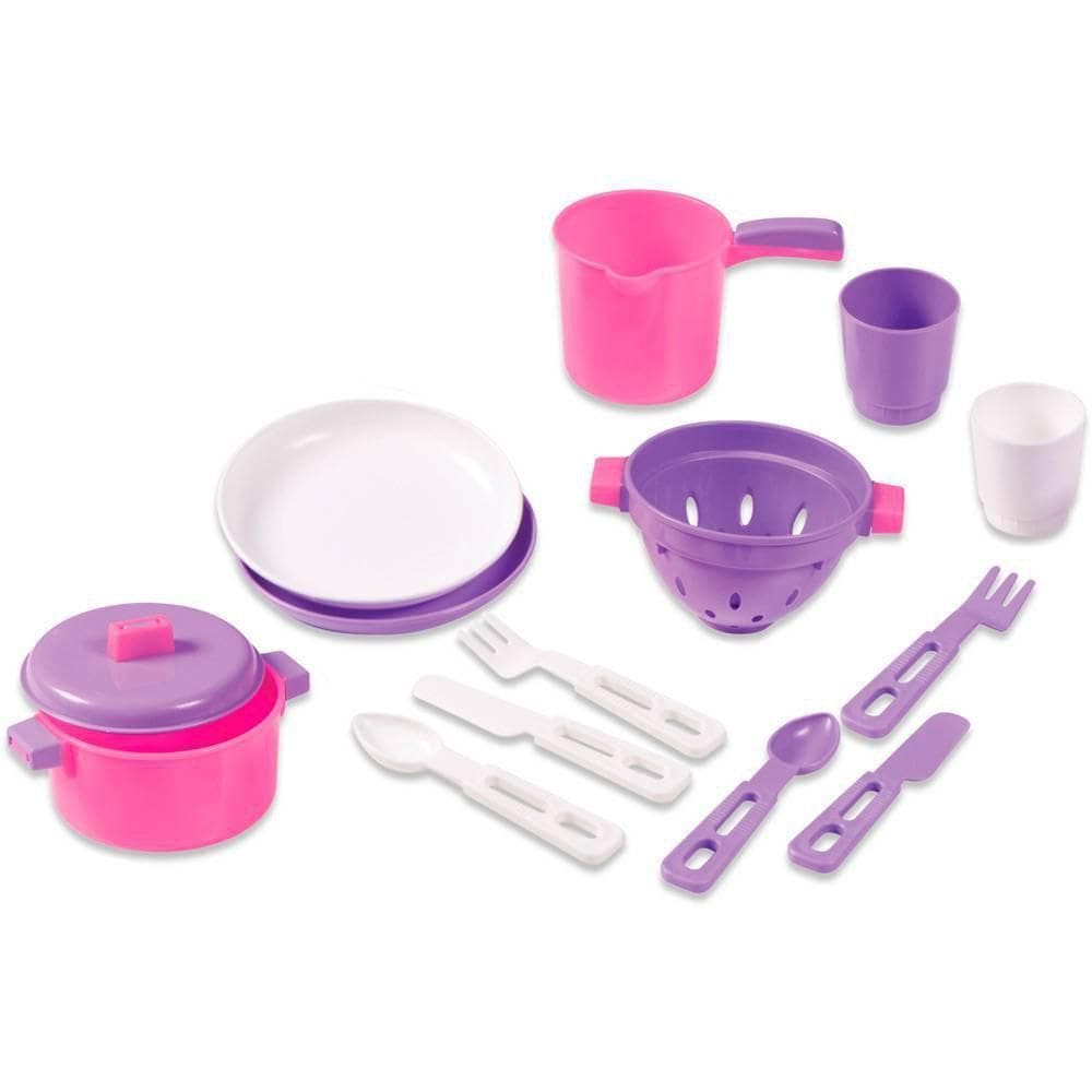 Kit De Cozinha Completo Rosa - Calesita 0331