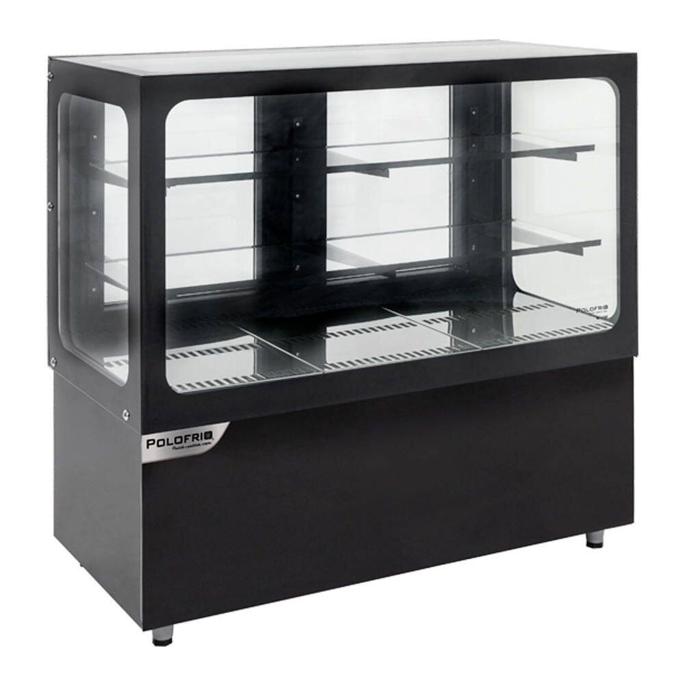 Vitrine Seca Gourmet 120 Polofrio Balcão Seco 1,19 Bivolt