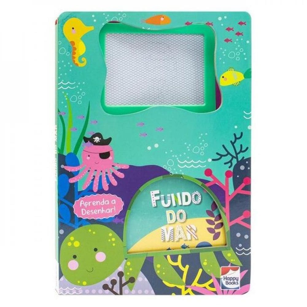 Livro-Lousa Mágica! Fundo Do Mar