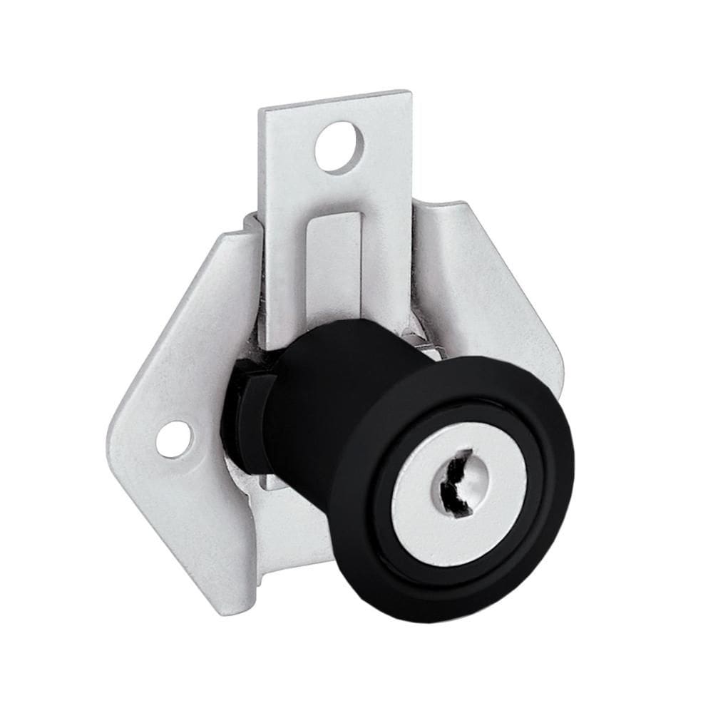 Fechadura Móveis Gaveta Armário Stam 301 22mm Preto Fosco