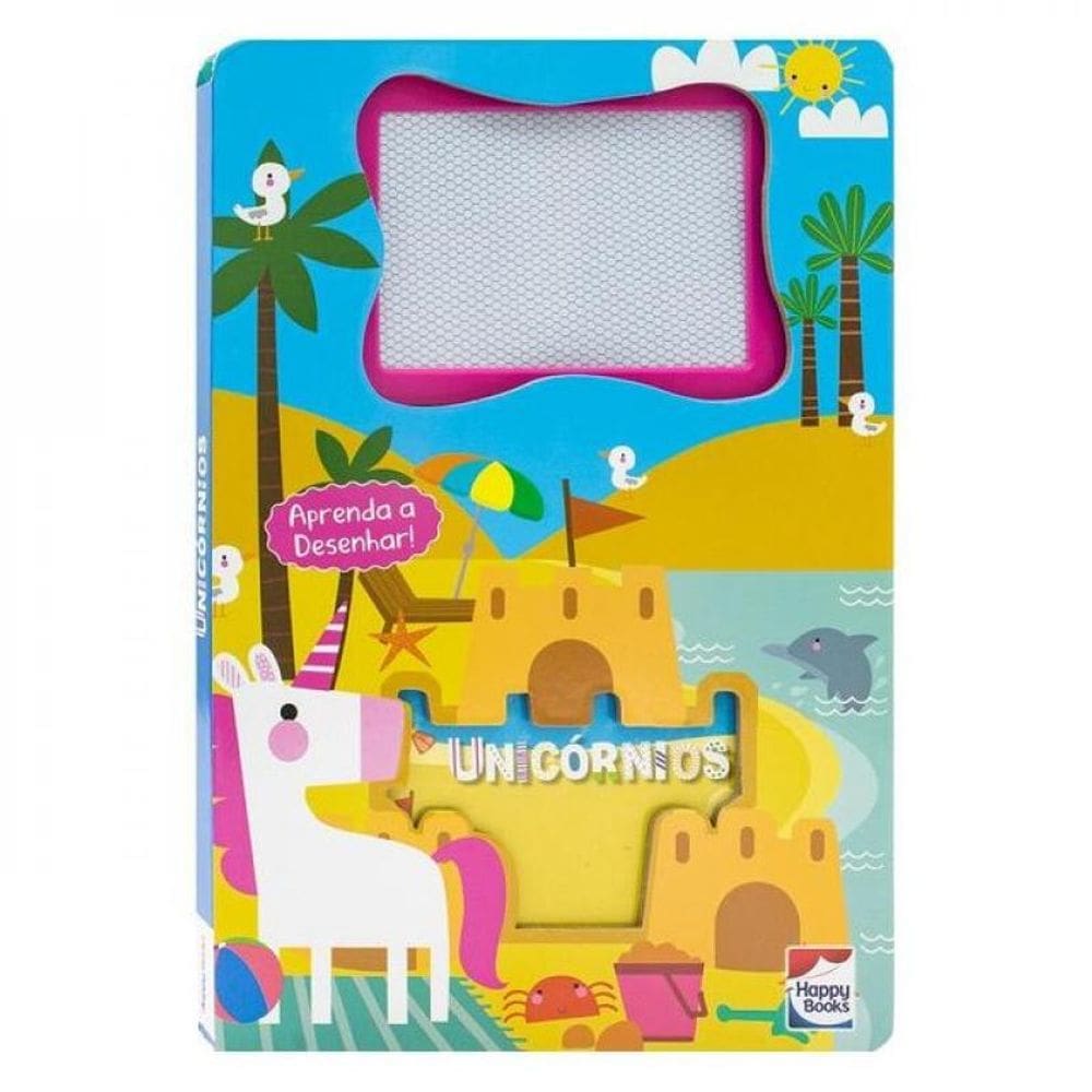 Livro-Lousa Mágica! Unicórnios