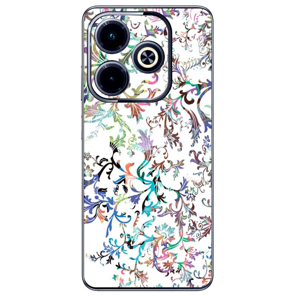 Capa Adesivo Skin106 Verso Para Infinix Hot 40i