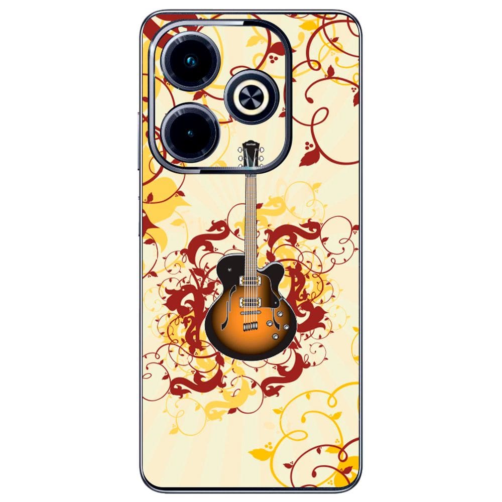 Capa Adesivo Skin373 Verso Para Infinix Hot 40i