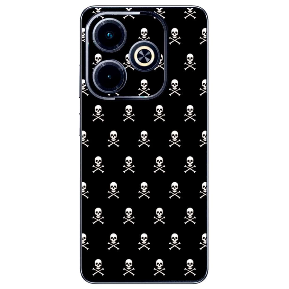 Capa Adesivo Skin201 Verso Para Infinix Hot 40i