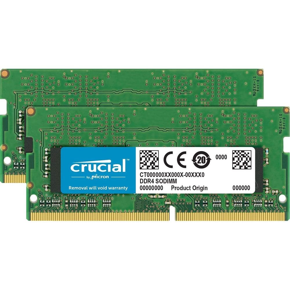 Kit Memory Crucial de 32 GB (16 GBx2) SODIMM DDR4 2666 MHz para Mac