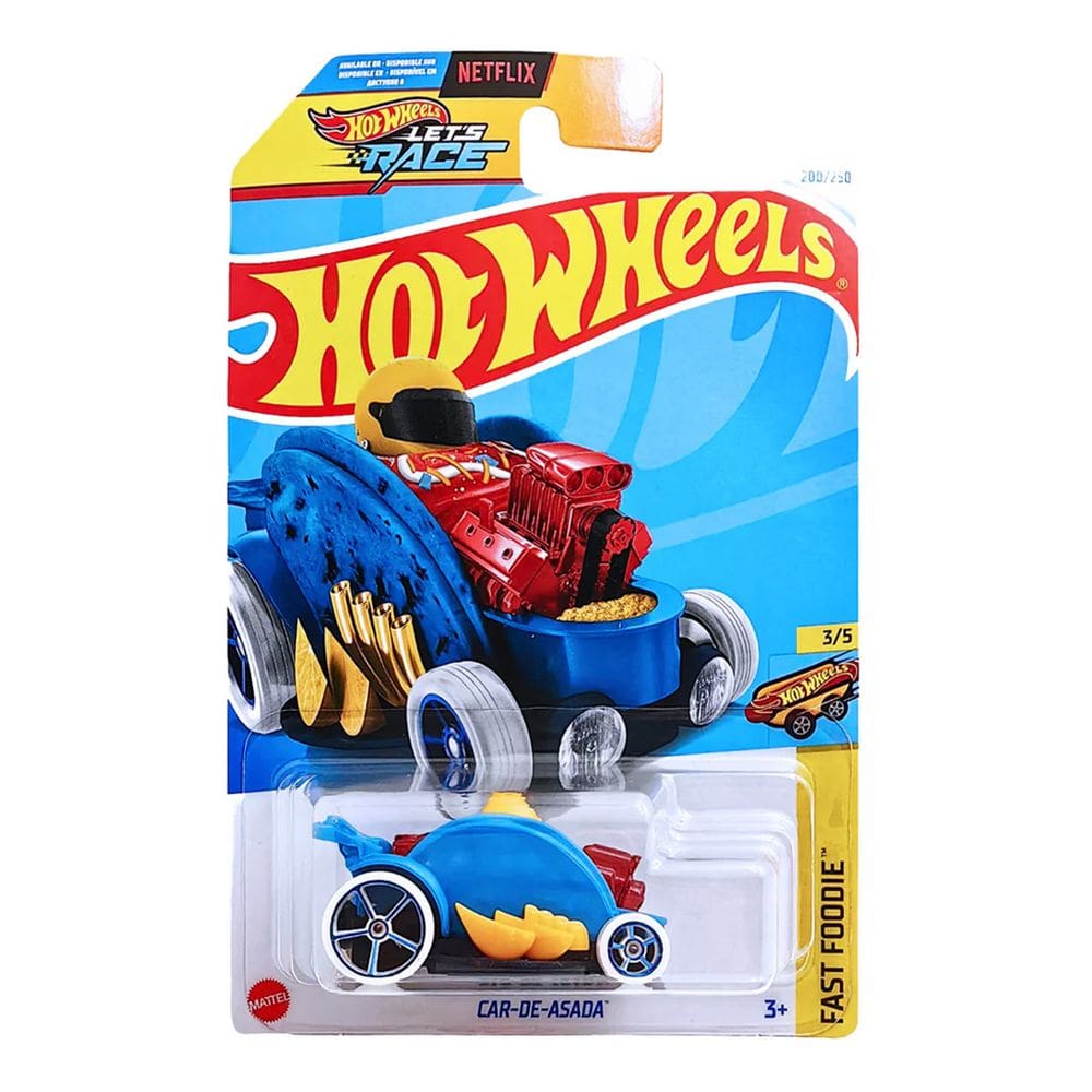 Hot Wheels Fast Foodie Car-De-Asada Htf25