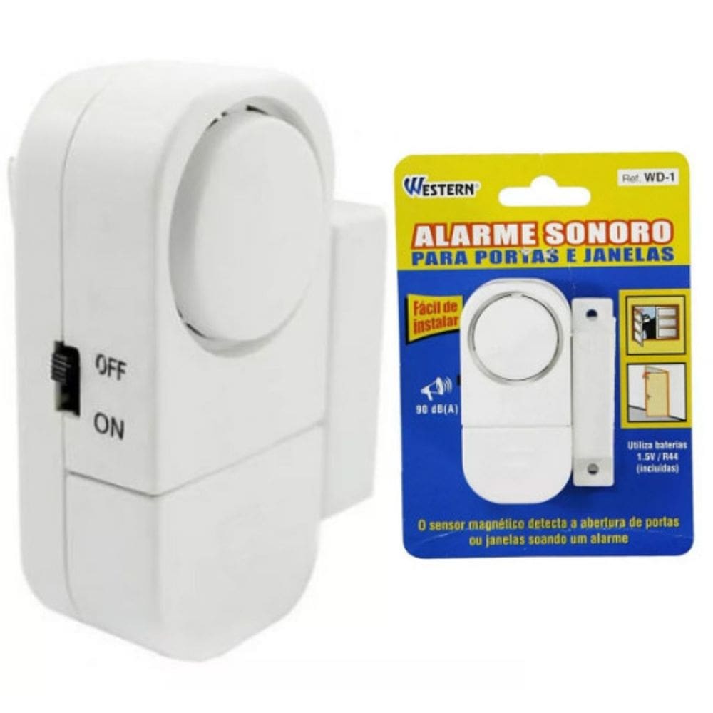 Alarme Sensor de abertura portas e Janelas fácil instalação