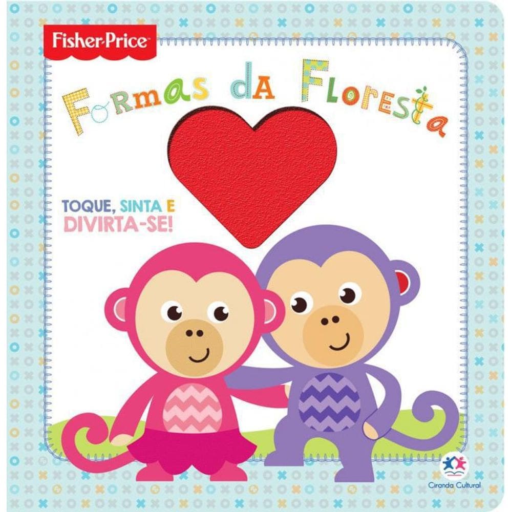 Livro Fisher-Price - Formas Da Floresta